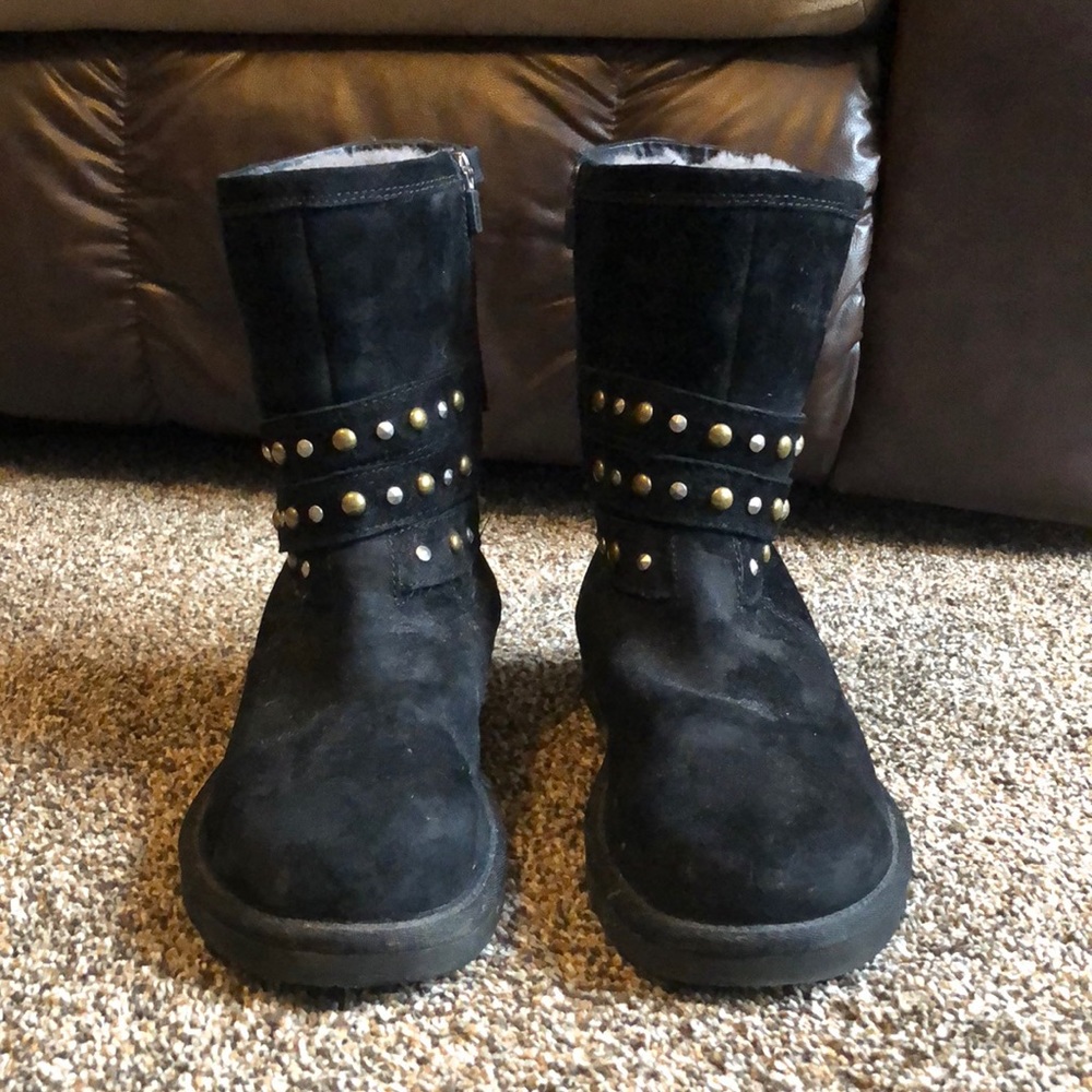 Black Studded Ugg Boots